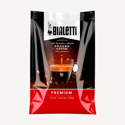 Café Moído para Coador Premium Bialetti 250g Pour Over
