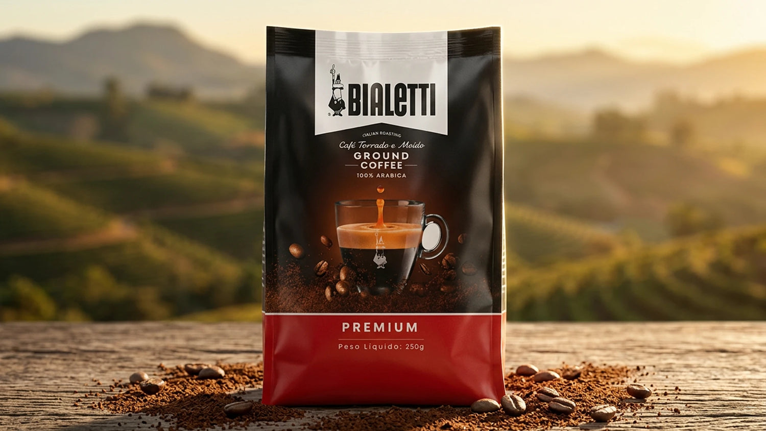Grãos rastreáveis, sabor consistente