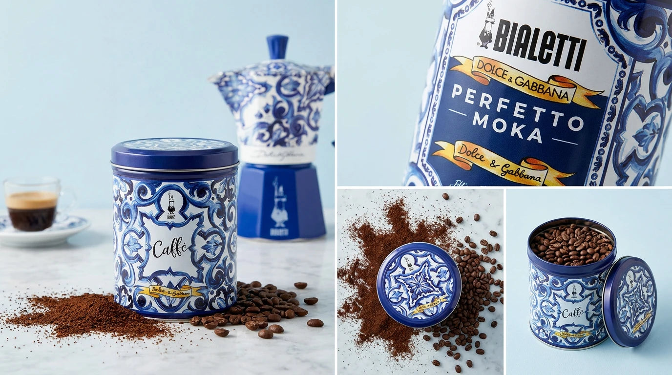 Perfetto Blu Med em lata especial.