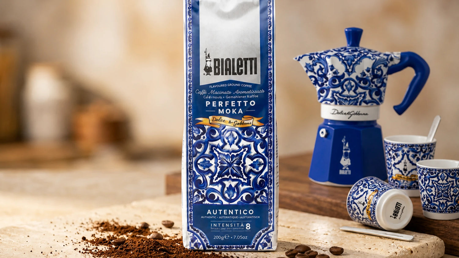 Café Perfetto na edição Blu Med.