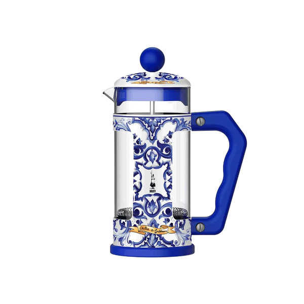 Prensa Francesa Bialetti Dolce & Gabbana Blu Med 350 ml e 1 L