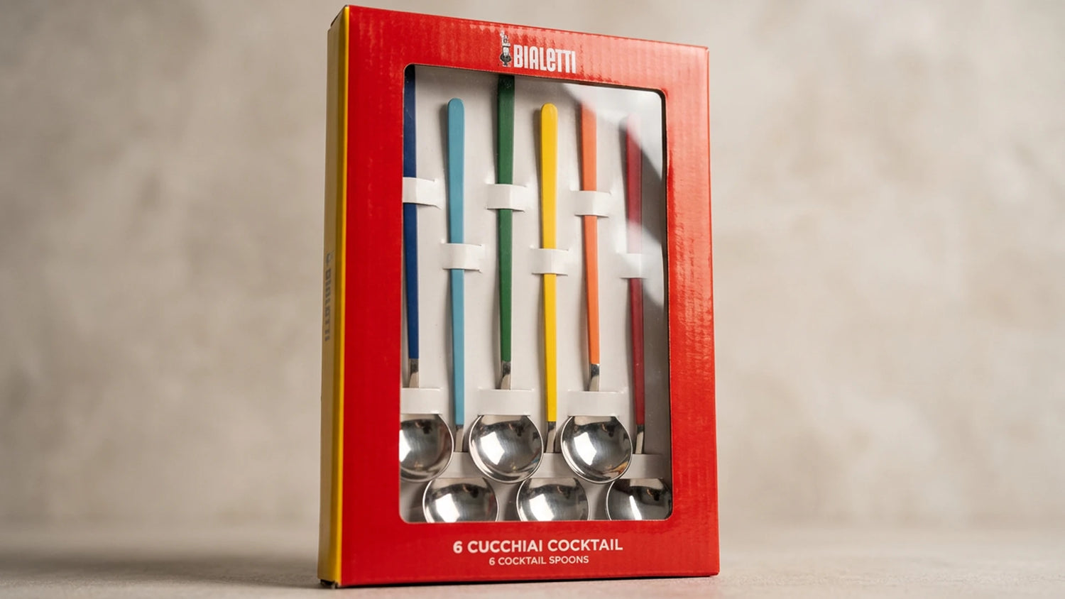 Cores vibrantes, aço inox