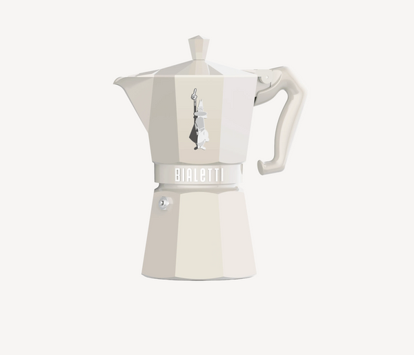 Cafeteira Italiana Bialetti Moka Express Exclusive Areia