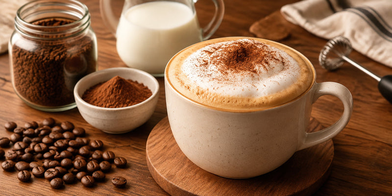 Cappuccino caseiro sem máquina de espresso
