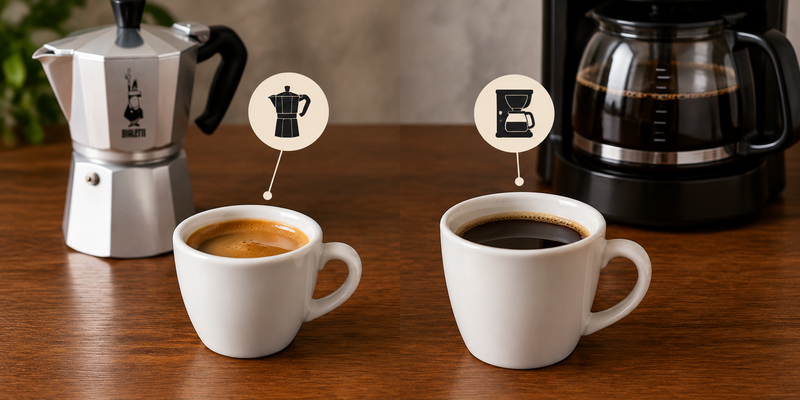 Cafeteira Elétrica ou Cafeteira Moka?
