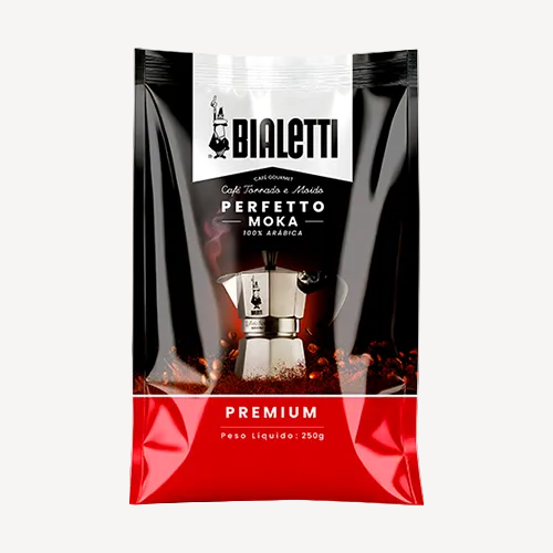 Café Perfetto Moído para Moka Premium Bialetti 250g