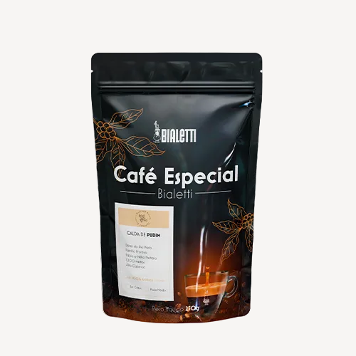Café Calda de Pudim Moído para Moka Bialetti 250g