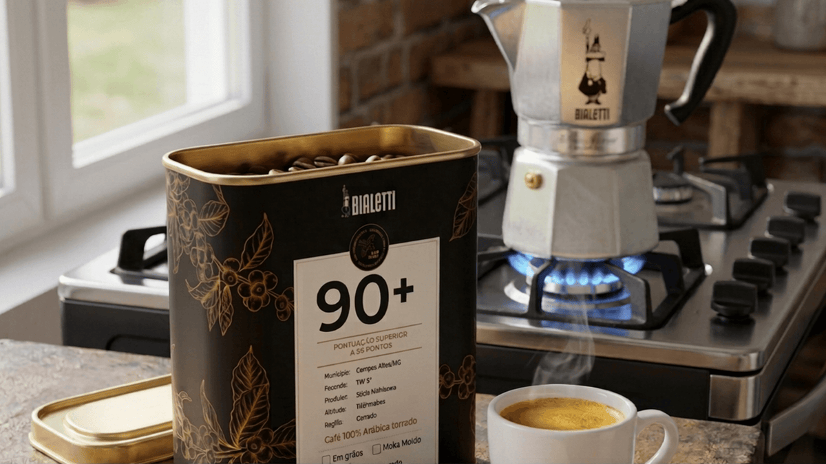 O café que pede tempo