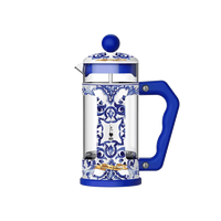 Prensa Francesa Bialetti Dolce & Gabbana Blu Med 350 ml e 1 L