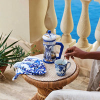 Prensa Francesa Bialetti Dolce & Gabbana Blu Med 350 ml e 1 L