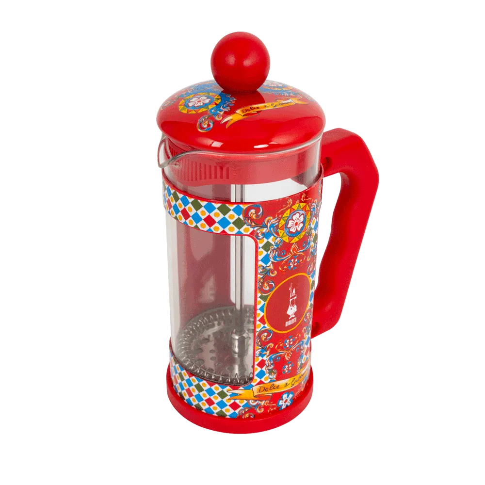Prensa Francesa Bialetti Dolce & Gabbana Carretto 350 ml e 1 L