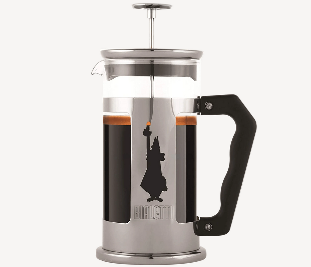 Prensa Francesa Bialetti Preziosa Aço Inox 350 ml e 1 L