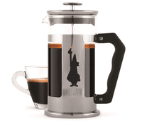 Prensa Francesa Bialetti Preziosa Aço Inox 350 ml e 1 L