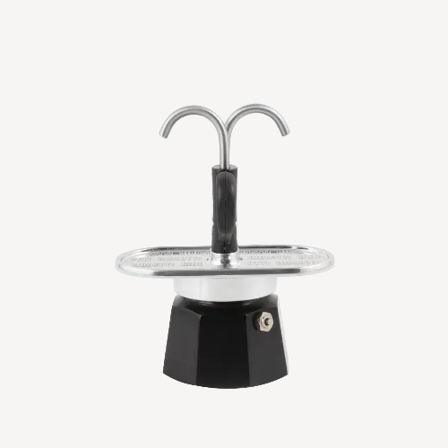 Cafeteira Italiana Bialetti Mini Express Preta 2 Xícaras