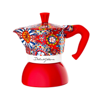 Cafeteira Italiana Bialetti Moka Induction Dolce & Gabbana 4 Xícaras