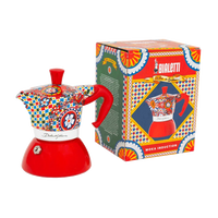 Cafeteira Italiana Bialetti Moka Induction Dolce & Gabbana 4 Xícaras