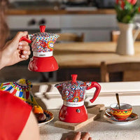 Cafeteira Italiana Bialetti Moka Induction Dolce & Gabbana 4 Xícaras