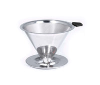 Pour Over Coador de Café Aço Inox Permanente Bialetti