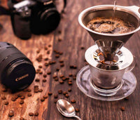 Pour Over Coador de Café Aço Inox Permanente Bialetti
