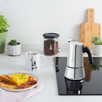 Cafeteira Italiana Bialetti Venus Inox 4 a 10 Xícaras