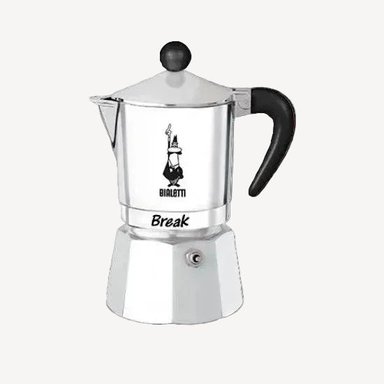 Cafeteira Italiana Bialetti Break 6 Xícaras Alumínio