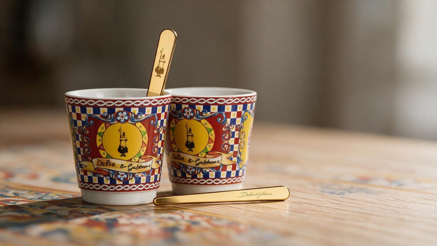O carretto pintado na porcelana