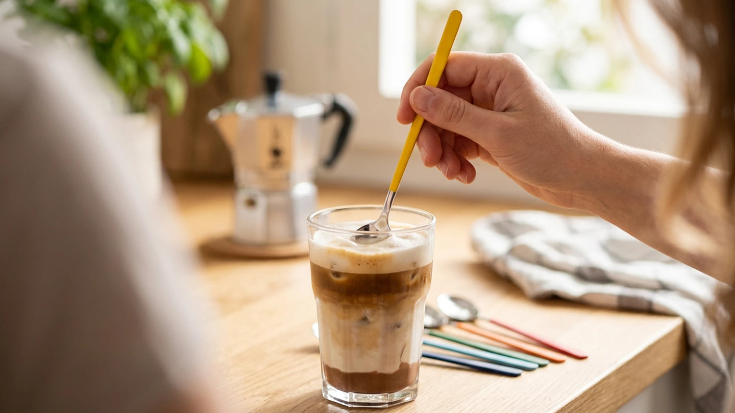 Para cafés altos e drinks