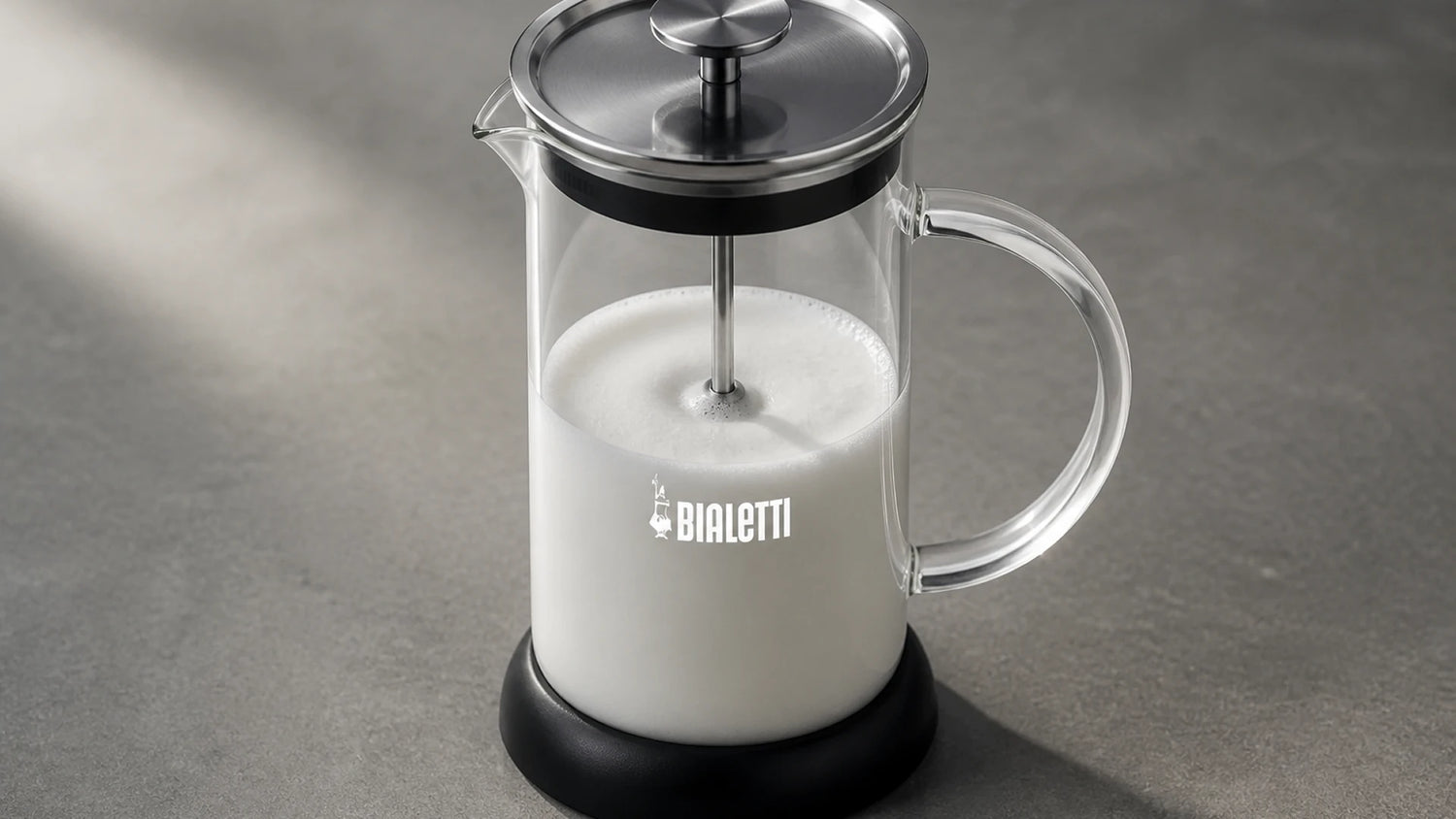 Espuma pronta em 10 segundos