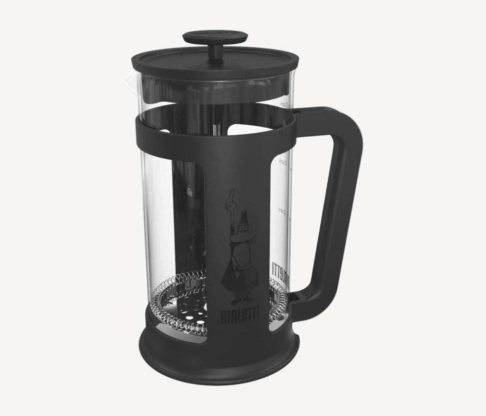 Prensa Francesa Bialetti Smart Preta 350 ml e 1 L