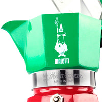 Cafeteira Italiana Bialetti Moka Express Italia 3 e 6 Xícaras