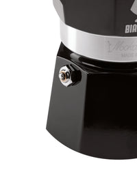 Cafeteira Italiana Bialetti Moka Express Preta 3 e 6 Xícaras