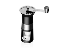 Moedor de Café Manual Bialetti Cerâmica Regulável Preto