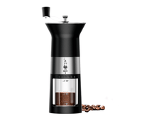Moedor de Café Manual Bialetti Cerâmica Regulável Preto