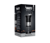 Moedor de Café Manual Bialetti Cerâmica Regulável Preto