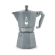 Cafeteira Italiana Bialetti Moka Exclusive Induction Cinza