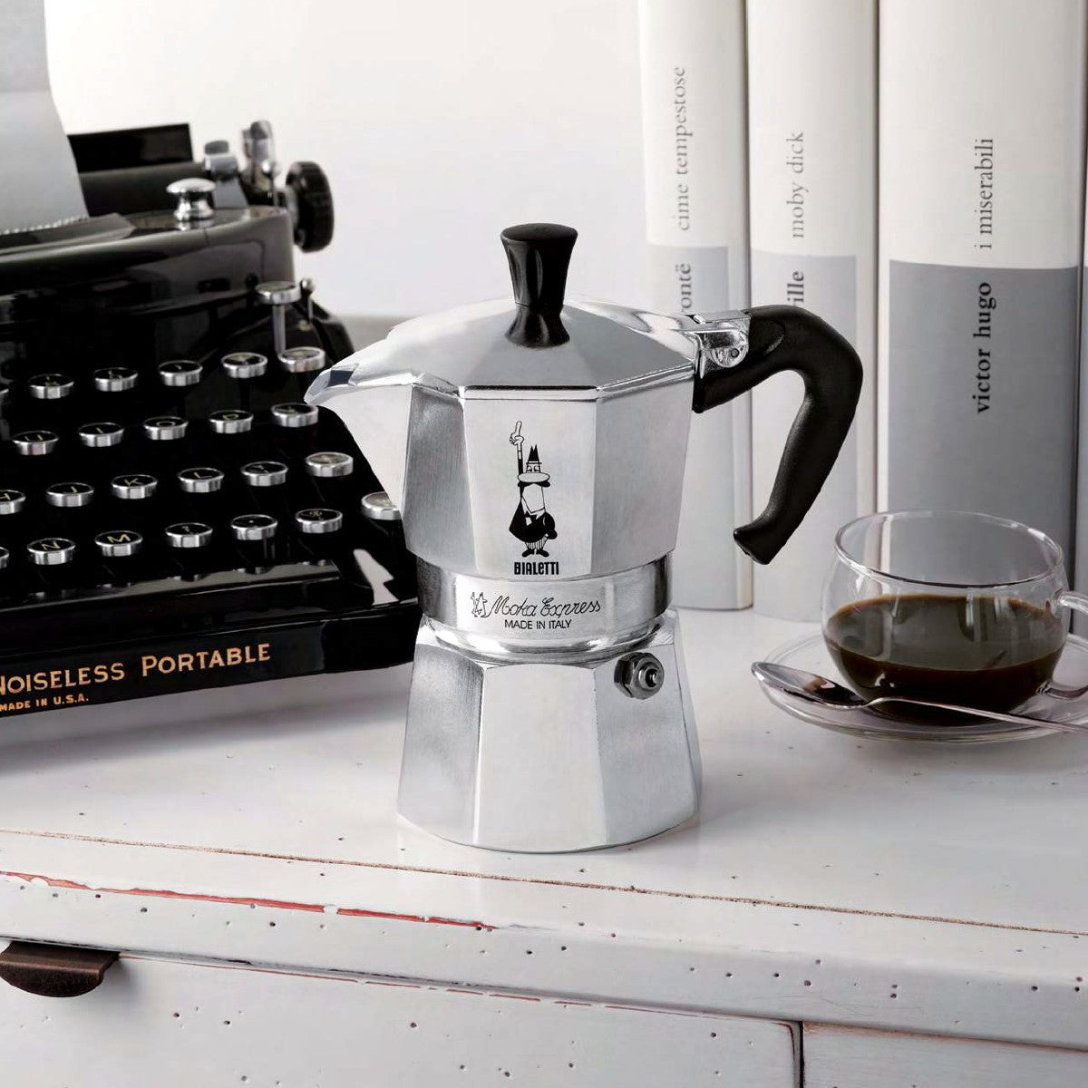 Cafeteira Italiana Bialetti Moka Express Original Alumínio