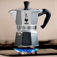 Cafeteira Italiana Bialetti Moka Express Alumínio 1 a 18 Xícaras