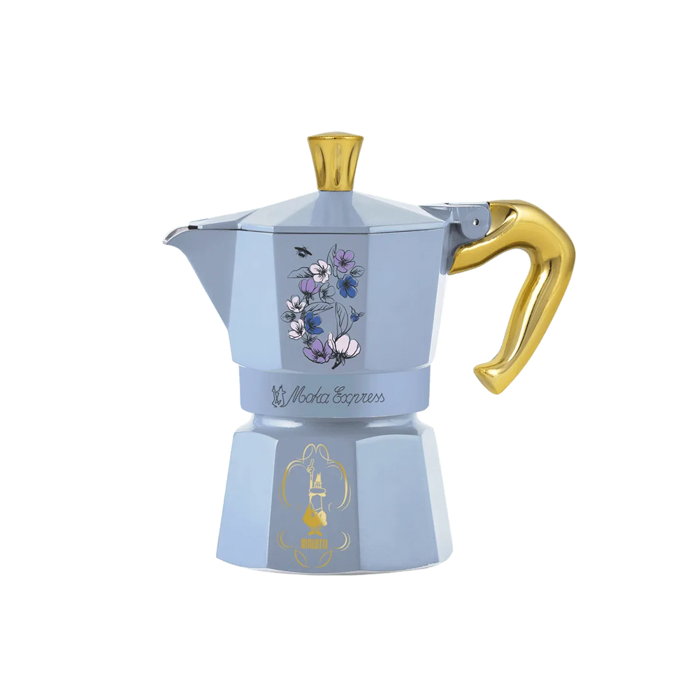 Cafeteira Italiana Bialetti Moka Express Bridgerton 3 e 6 Xíc