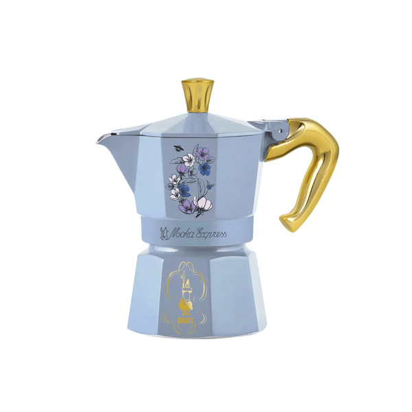 Cafeteira Italiana Bialetti Moka Express Bridgerton 3 e 6 Xíc