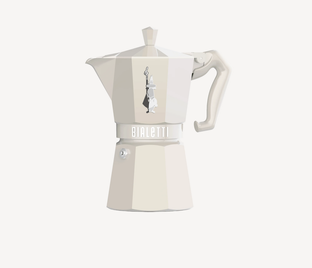 Cafeteira Italiana Bialetti Moka Express Exclusive Areia