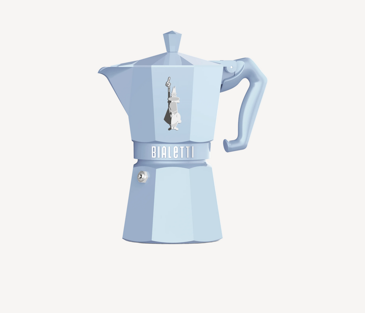 Cafeteira Italiana Bialetti Moka Express Exclusive Azul