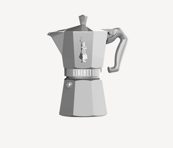 Cafeteira Italiana Bialetti Moka Express Exclusive Prata