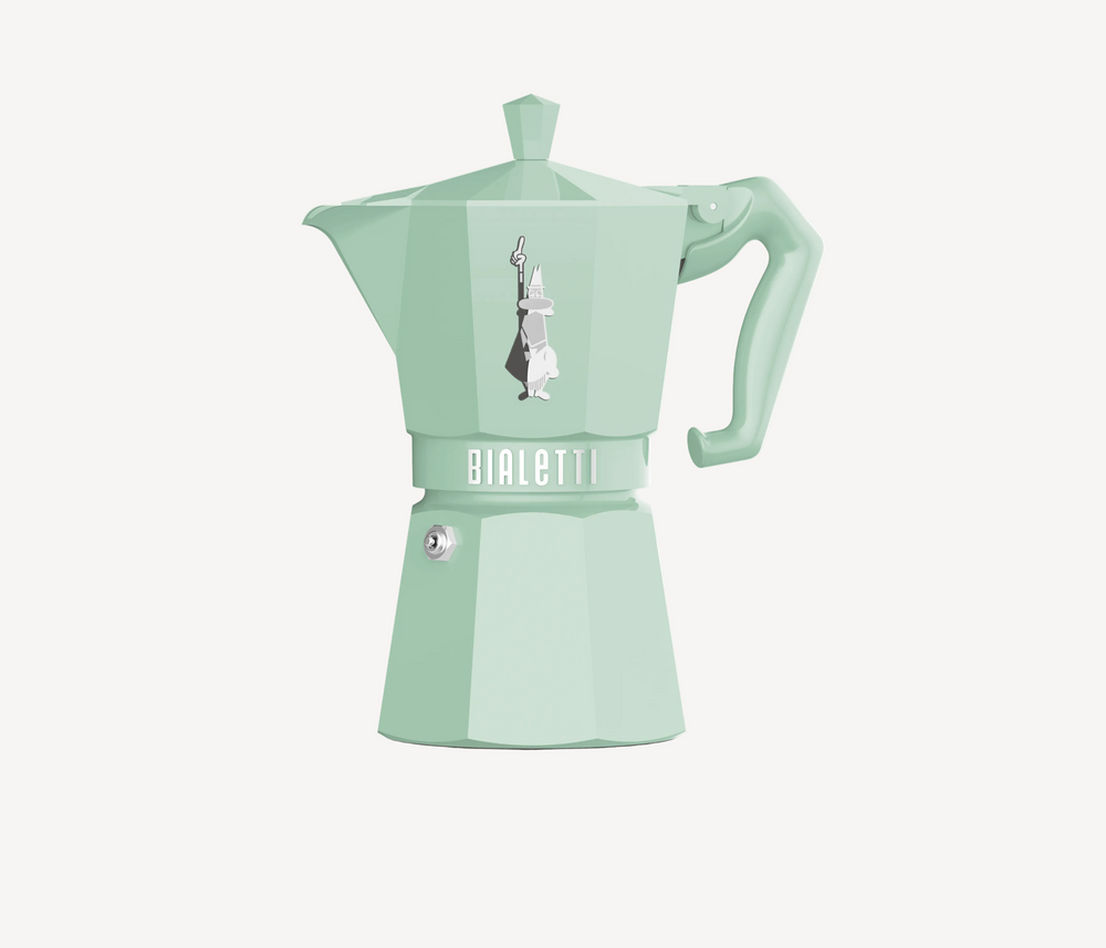 Cafeteira Italiana Bialetti Moka Express Exclusive Verde
