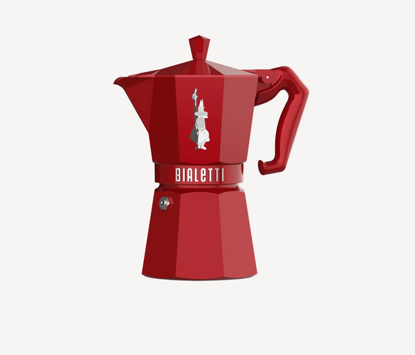 Cafeteira Italiana Bialetti Moka Express Exclusive Vermelha