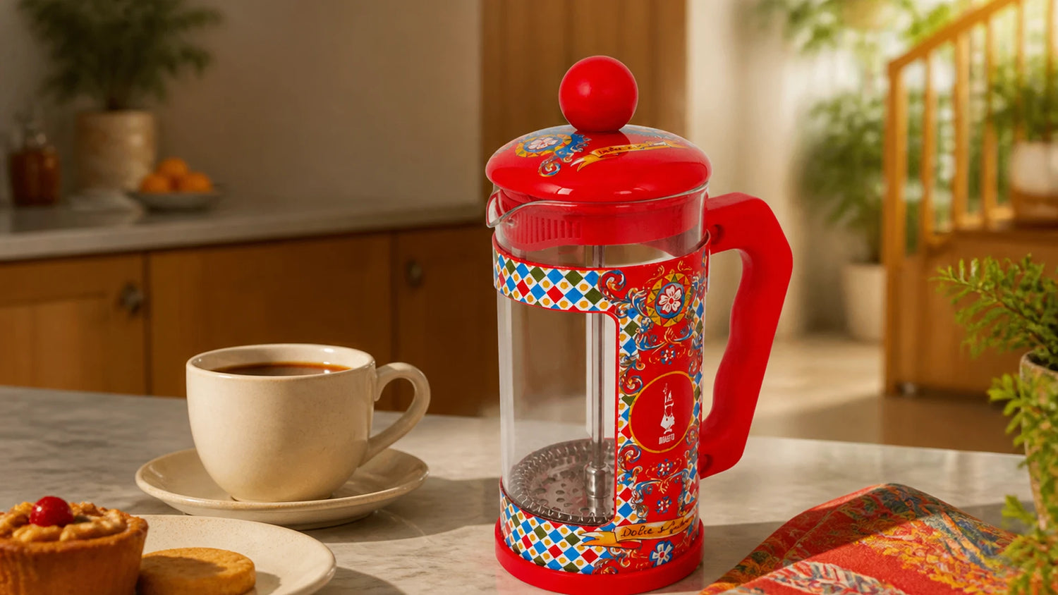 Café encorpado, direto da infusão