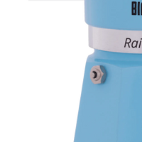 Cafeteira Italiana Bialetti Rainbow Azul Clara 3 Xícaras
