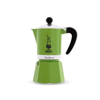 Cafeteira Italiana Bialetti Rainbow Verde 3 Xícaras