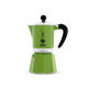 Cafeteira Italiana Bialetti Rainbow Verde 3 Xícaras