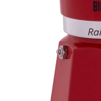 Cafeteira Italiana Bialetti Rainbow Vermelha 3 Xícaras