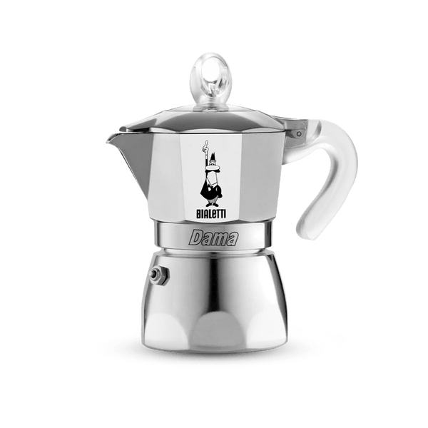 Cafeteira Italiana Bialetti Dama 3 Xícaras Tampa Visor